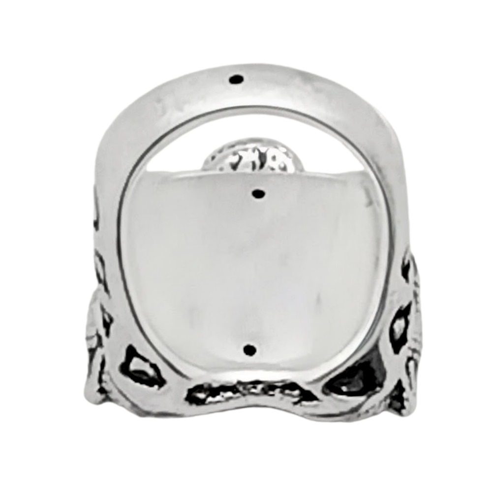 Three Cheetah Head Sterling Silver Ring | 10 Grams | Size 8 | NWOT - Picture 9 of 9
